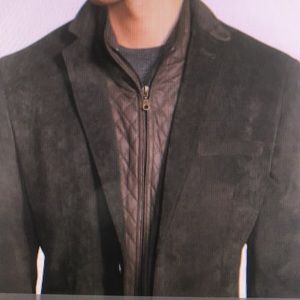English Laundry micro –corduroy bib blazer